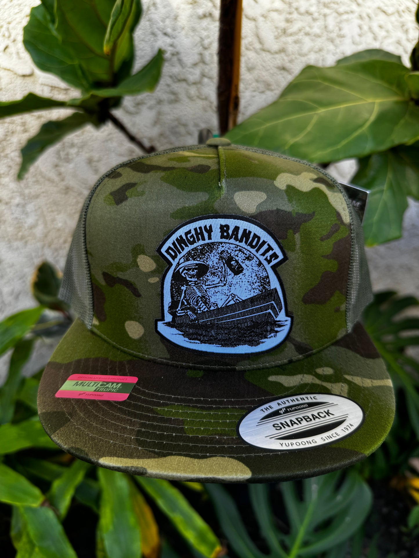 Tropic Camo trucker hat