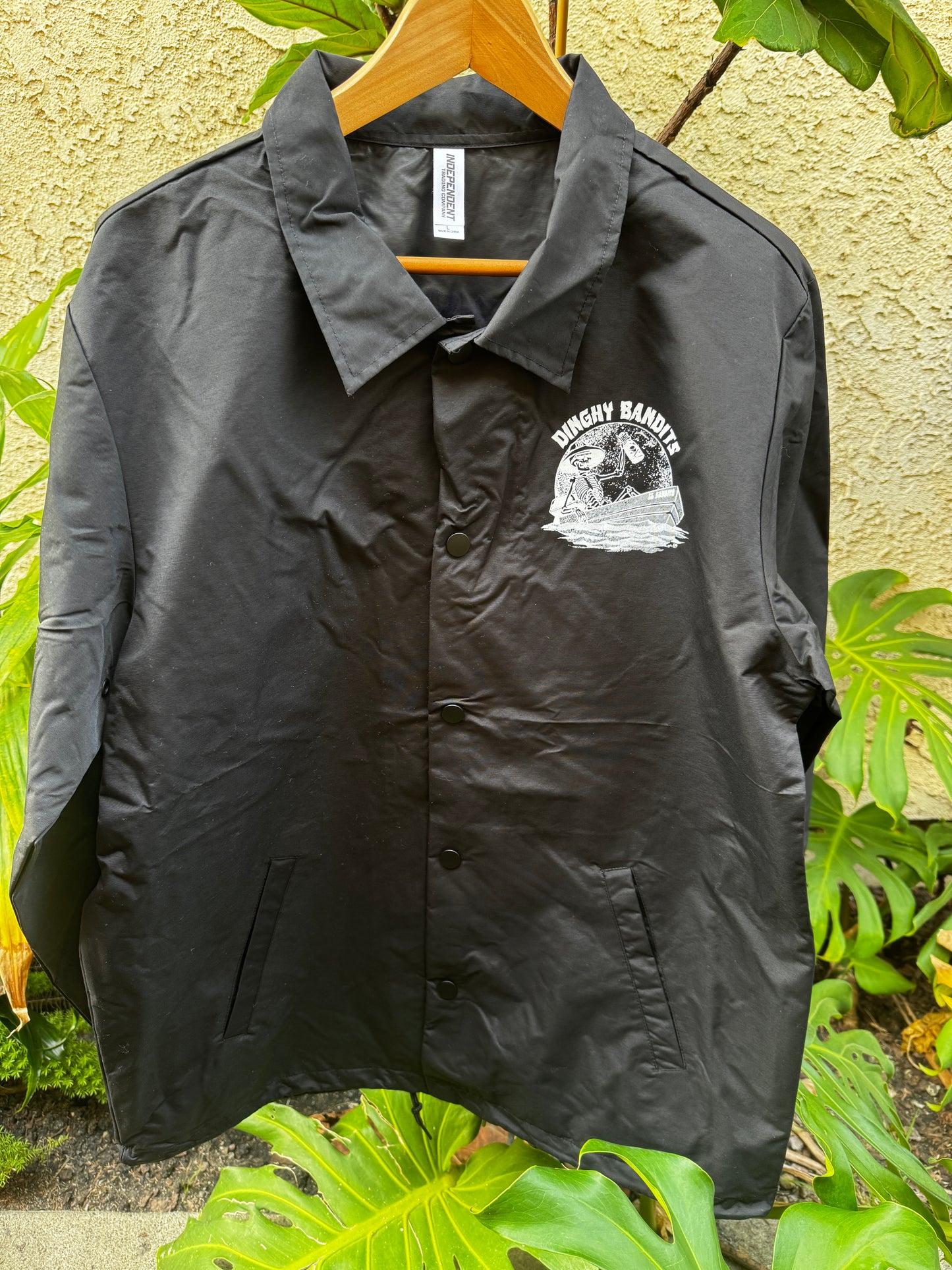 Black Windbreaker